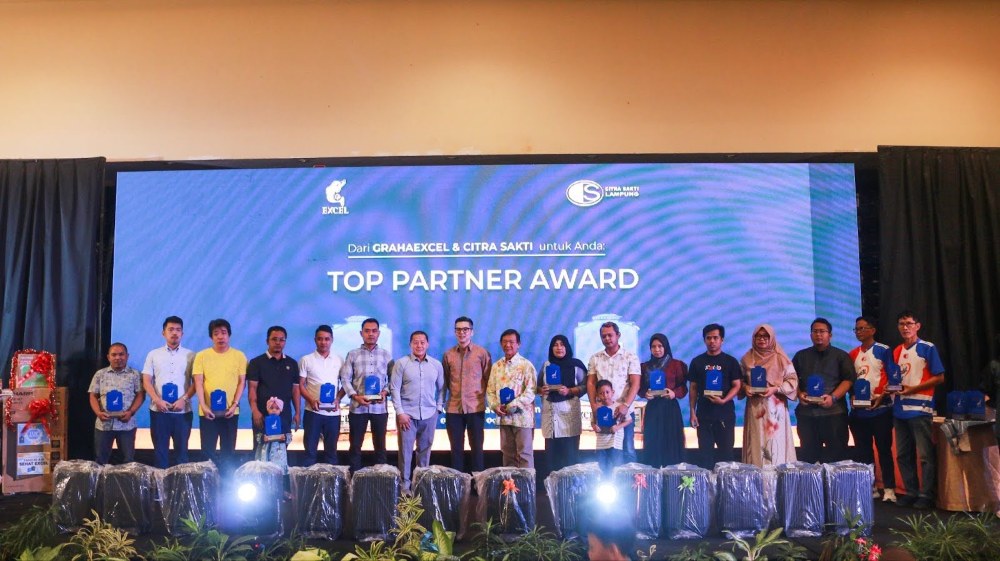 Penghargaan Top Partner Award dari GrahaExcel